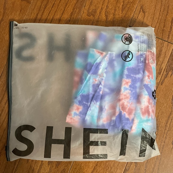 Shein purple blue & pink tube top - Size Medium NWNT with Bag - Picture 9 of 9